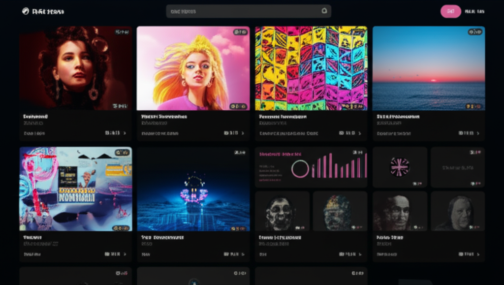 NFT Marketplace with AI Curation